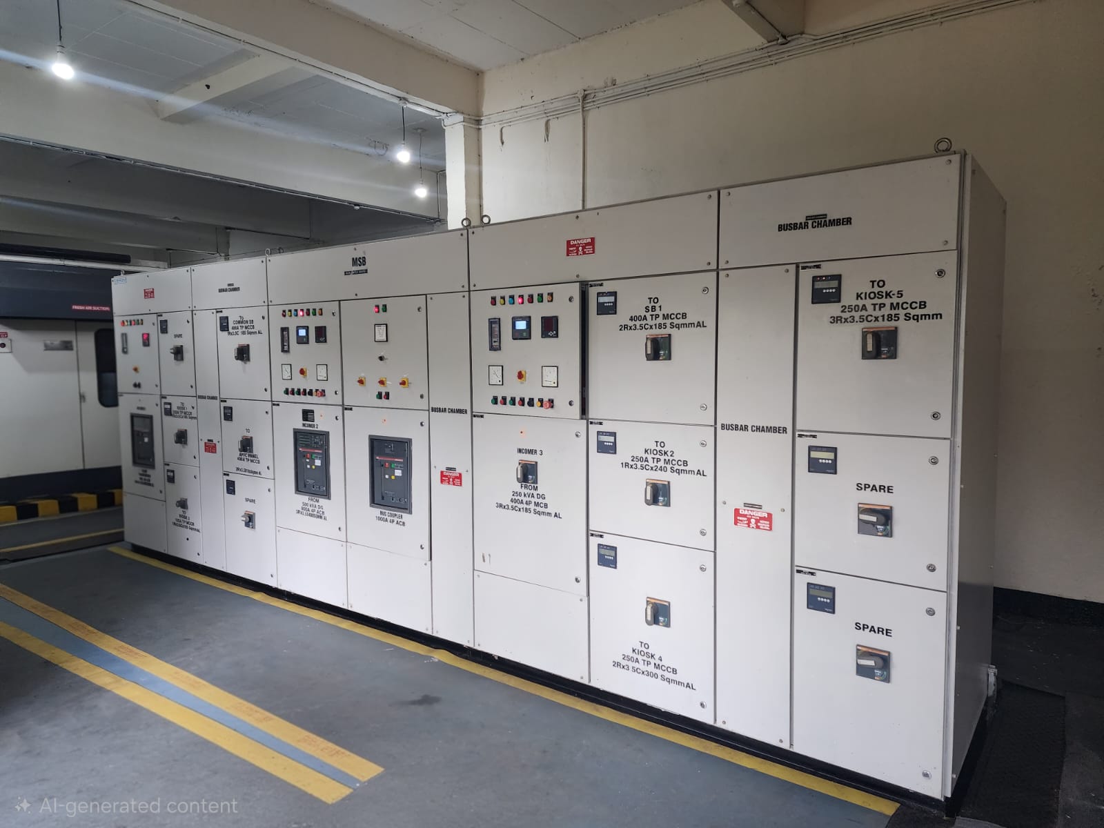 AMF & Synchronisation Panel